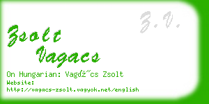 zsolt vagacs business card